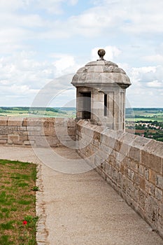 Langres tower with view