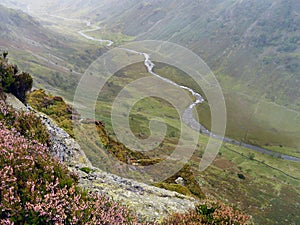 Langstrath Beck from above