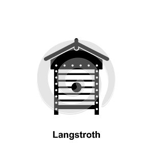 langstroth hive icon. Element of beekeeping icon. Premium quality graphic design icon. Signs and symbols collection icon for