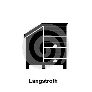 langstroth icon. Element of beekeeping icon. Premium quality graphic design icon. Signs and symbols collection icon for websites,