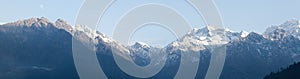 Langtang mountains panorama photo