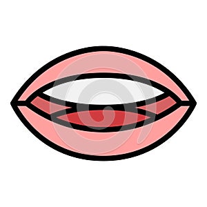 Language articulate icon vector flat