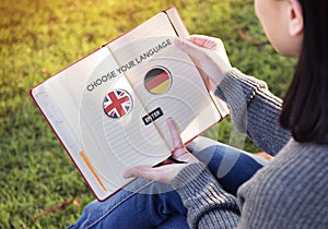 Language Dictionary English German Concept