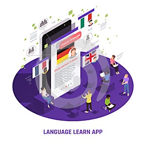 Language Learning Isometric Composition