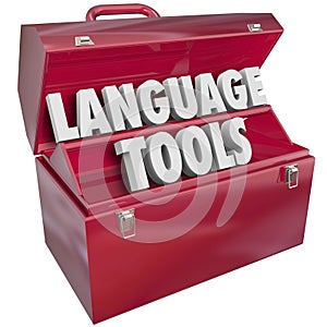 Language Tools Toolbox Words Foreign Dialect