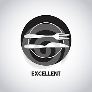 languaje utensils icon