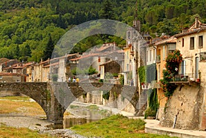 Languedoc Rousillon in summer photo