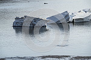 LangÃ¡rÃ³s river in BorgarfjÃ¶rÃ°ur in Iceland.