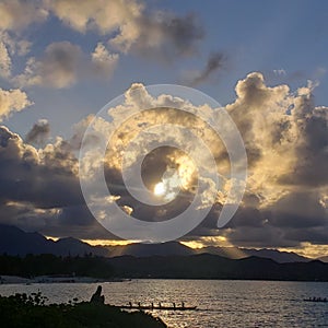 Lanikai fishing