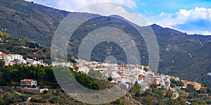 Lanjaron village in alpujarras of Granada photo