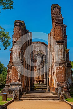 lankatilaka ruins at Polonnaruwa, Sri Lanka