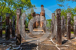 lankatilaka ruins at Polonnaruwa, Sri Lanka