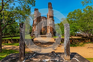 lankatilaka ruins at Polonnaruwa, Sri Lanka