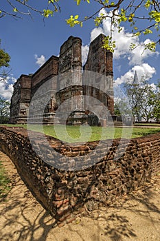 Lankatilaka temple in Polonnaruwa, Sri-Lanka