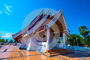 The Lanna style church in Si Khom Kham temple