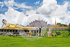 The Lanna Temple in Thailand.