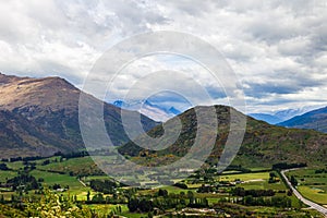 Lanscapes of South Island. Near QueenstÃÂ¾wn. New Zealand