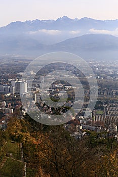 Lansleburg Mont Cenis, Grenoble, southeastern France