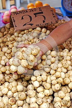 Lansones fruit in market