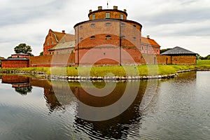 Lansskrona citadell in skane sweden