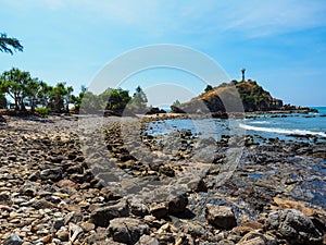 LANTA ISLAND a wondrous place, the back stone and lighthouse in background photo