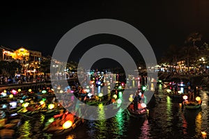 Lantern boat ride in Hoi An