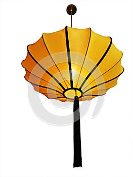 Lantern ceiling light yellow