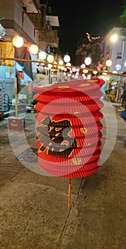 Lantern in Chinese mid-autumn festival