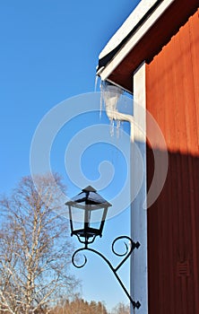 Lantern in Gammelstad Church Town