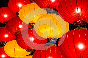 Lantern hanging at outdoor in street