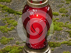 Lantern Heart Snitch Candle photo