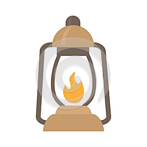 Lantern icon vector design template basic RGB