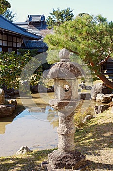 Lantern at the Kodaiji Temple, Kyoto, Japan
