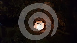 Lantern light  in the night of Mojacar