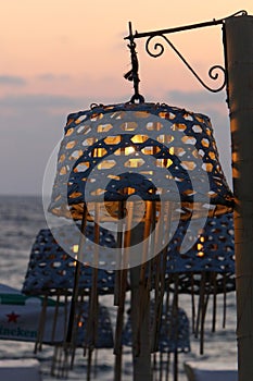 Lantern for lighting installed in a city park