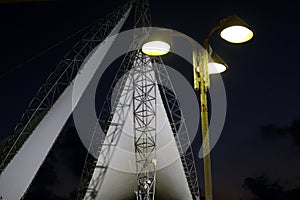 Lantern for lighting installed in a city park