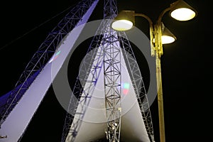 Lantern for lighting installed in a city park