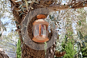 Lantern for lighting installed in a city park