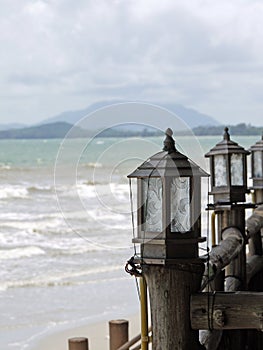 Lantern at the seaboard