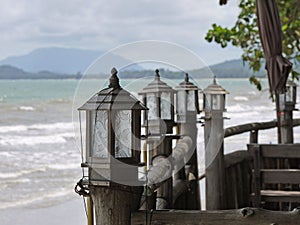 Lantern at the seaboard