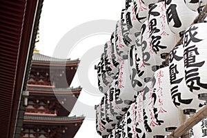 Lantern at Sensoji Asakusa Temple