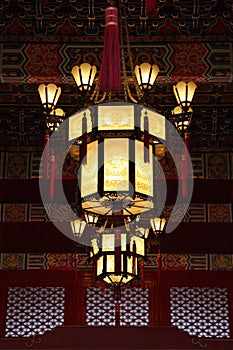 Lantern on Tiananmen Gatetower
