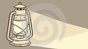 Lantern Vector Art, vector design Generative AI