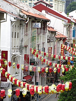 Lanterns in Chinatown