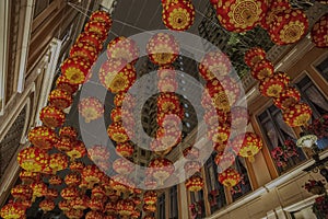 Lanterns for Chinese New Year in Hong Kong