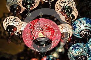 Lanterns at gran bazaar