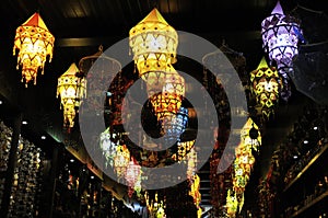 Lanterns and handicrafts