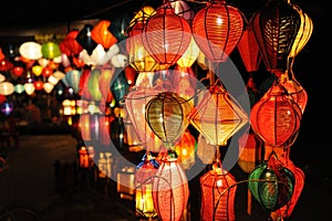 Lanterns at Hoi An, Vietnam photo