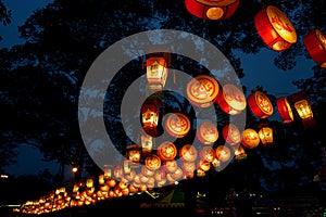 Lanterns of Jinli Promenade photo