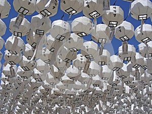 Lanterns and Sky